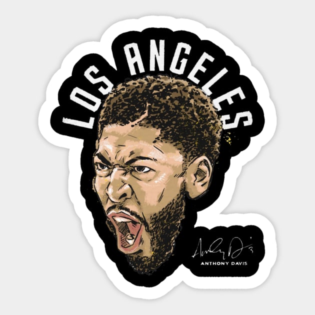 anthony davis portrait city arc Sticker by mazihaya pix